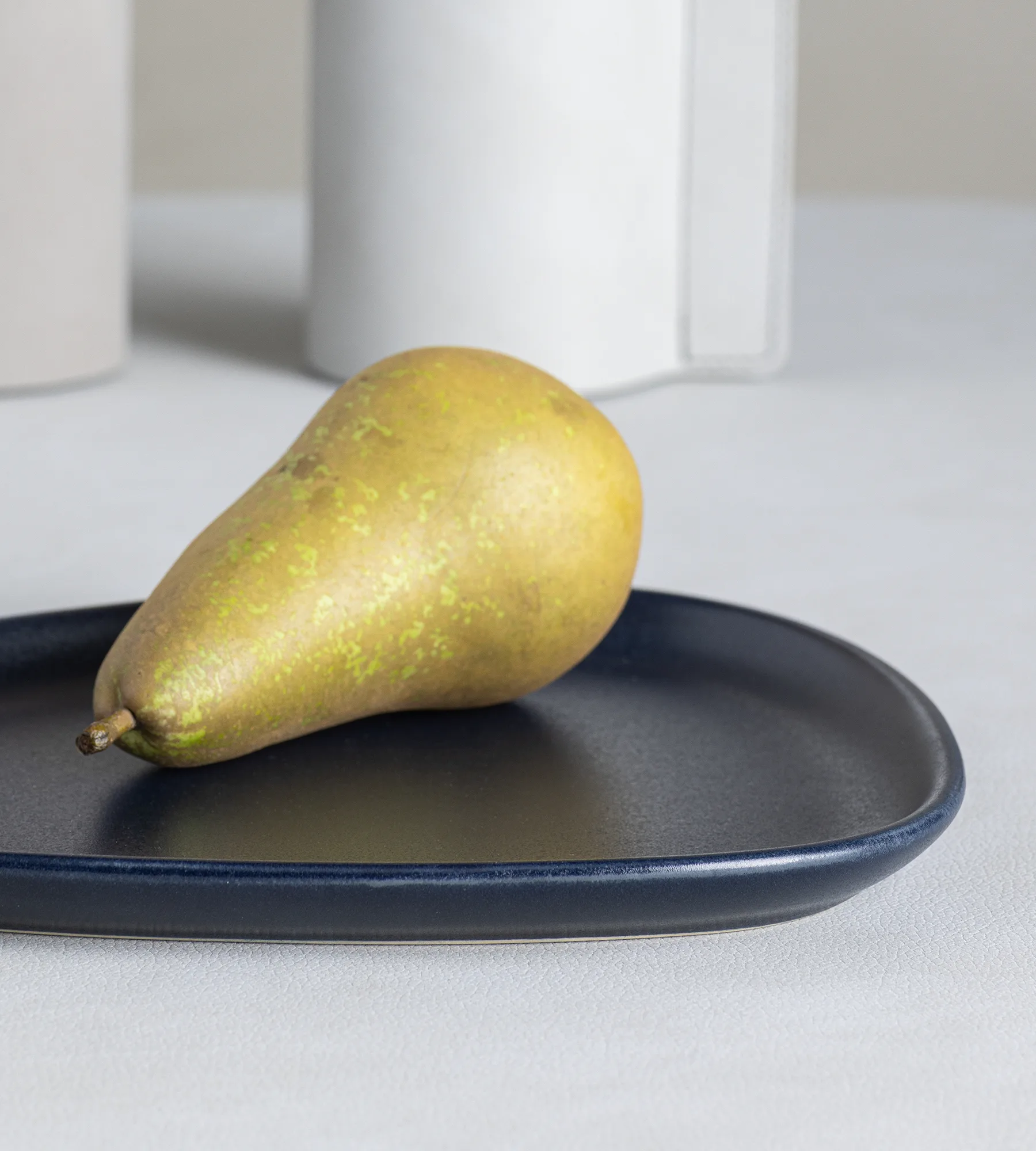 Curve Stoneware 小盘 19x22cm, 海军蓝 LIND DNA