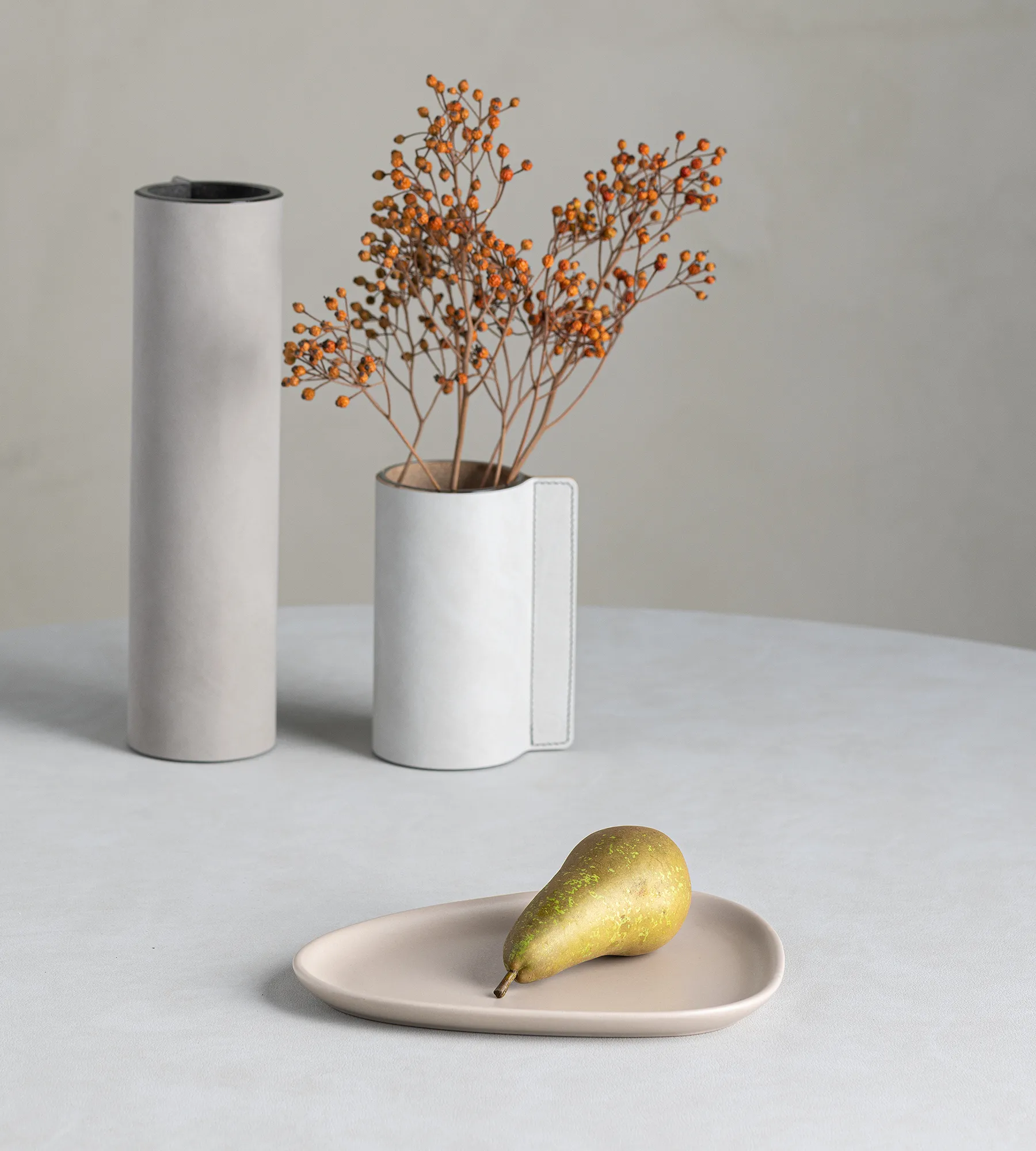 Curve Stoneware 小盘 19x22cm, 沙色 LIND DNA