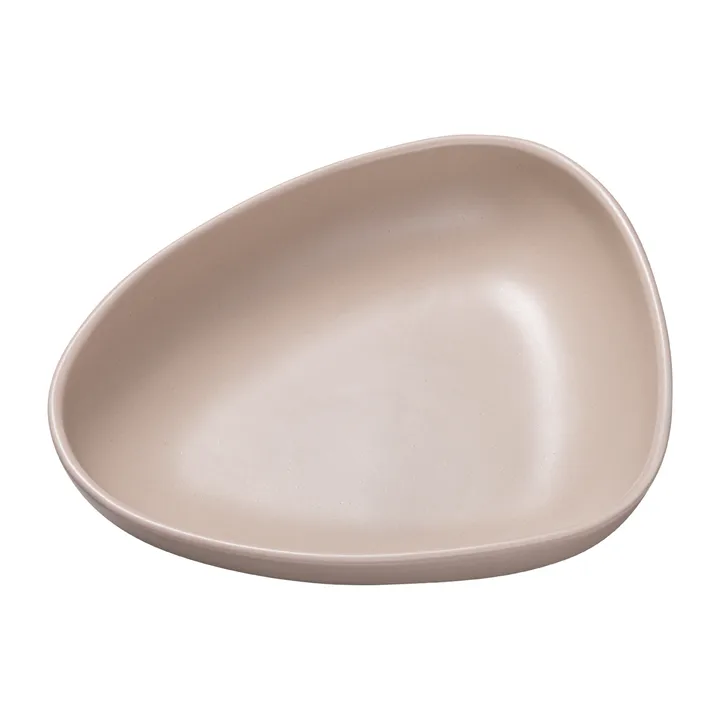 Curve Stoneware 深盘 19x22cm - 沙色 - LIND DNA