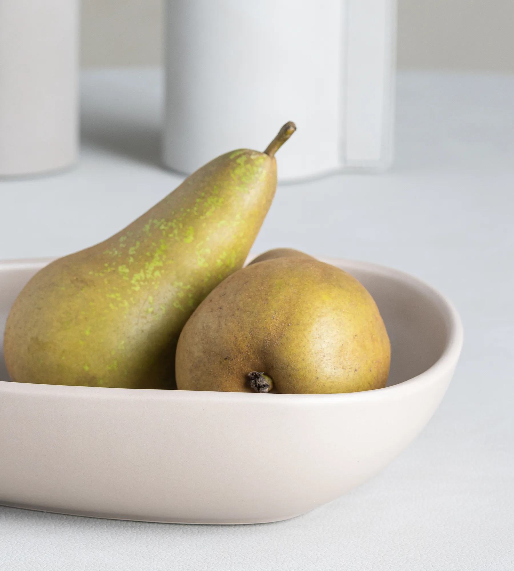 Curve Stoneware 深盘 19x22cm, 沙色 LIND DNA