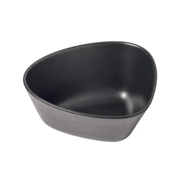 Curve Stoneware 碗 中号 20x22cm - 黑色 - LIND DNA