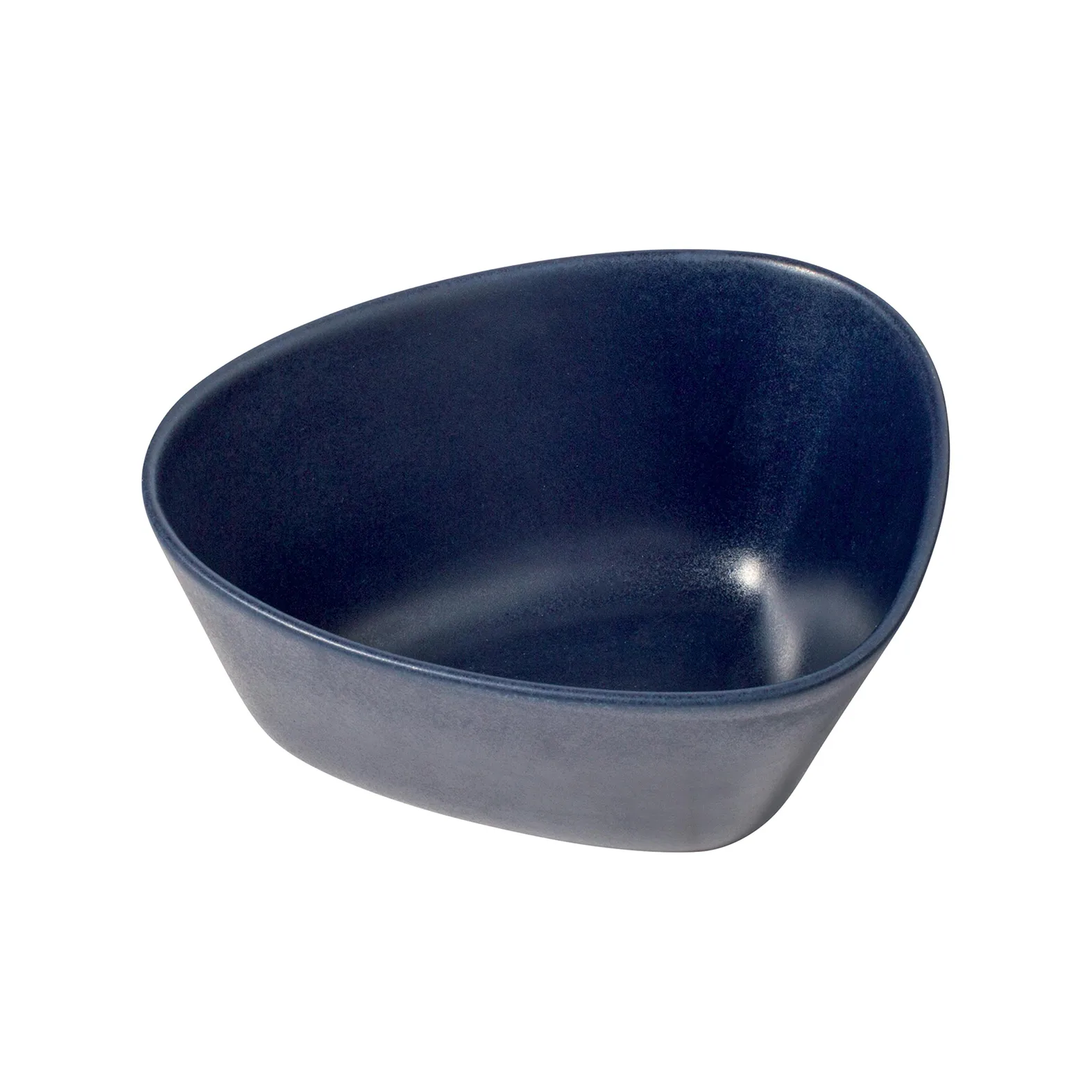 Curve Stoneware 碗 中号 20x22cm, 海军蓝 LIND DNA