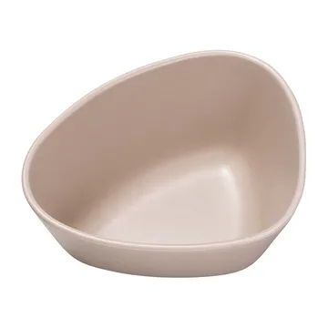 Curve Stoneware 碗 中号 20x22cm - 沙色 - LIND DNA