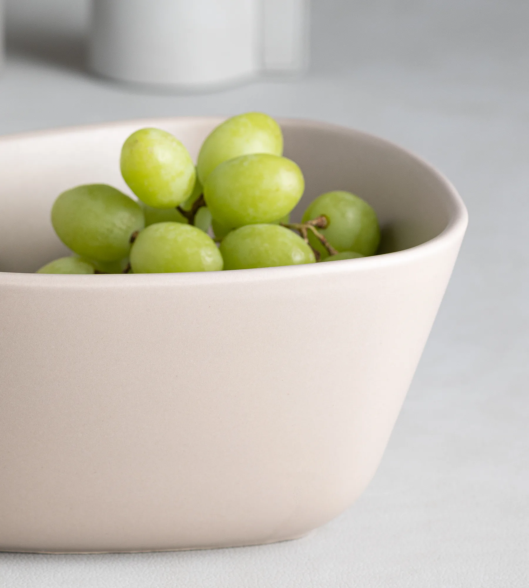 Curve Stoneware 碗 中号 20x22cm, 沙色 LIND DNA