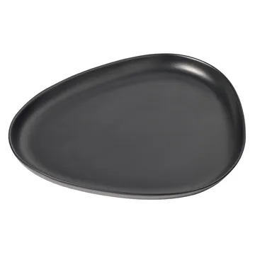 Curve Stoneware 大餐碟 30x35cm - 黑色 - LIND DNA