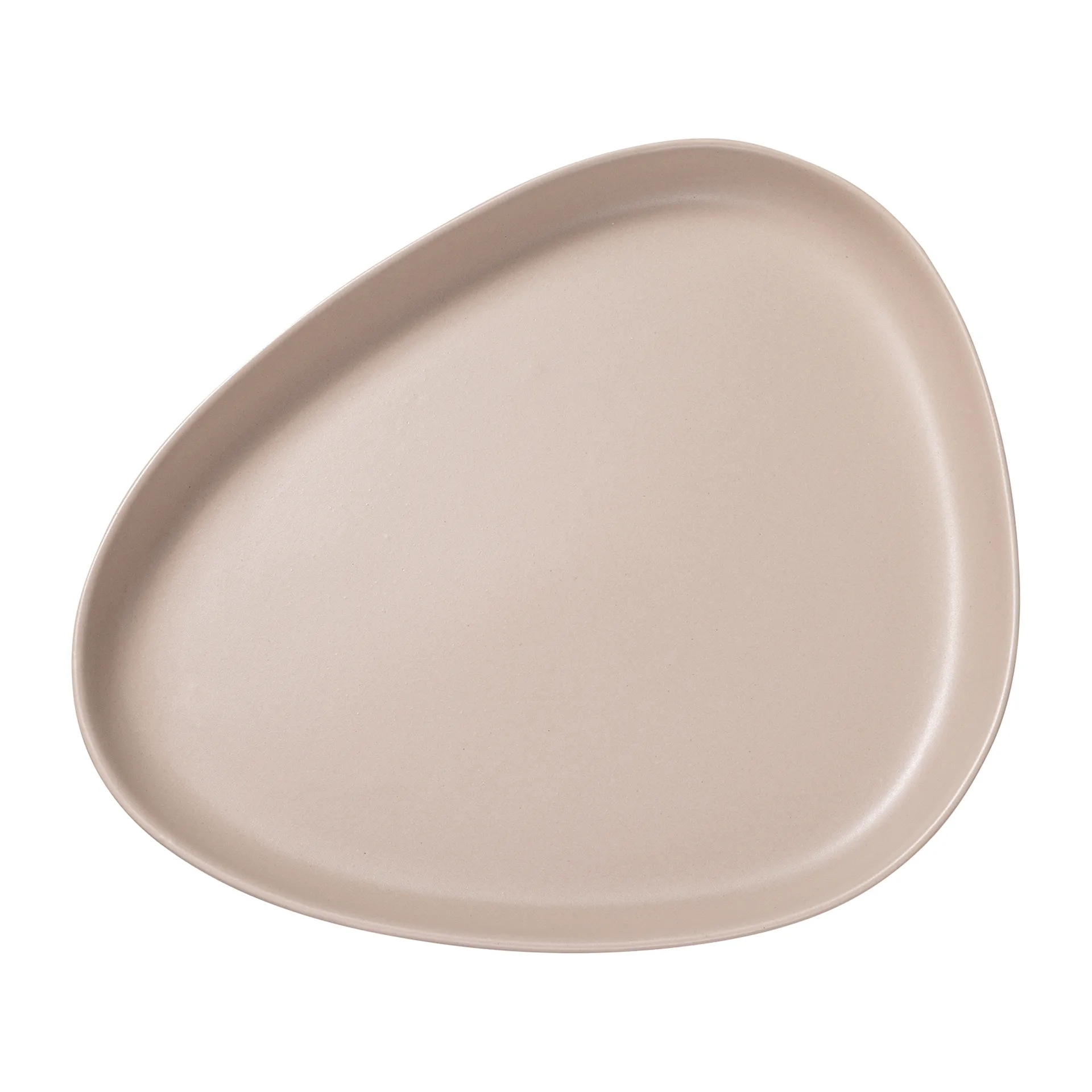 Curve Stoneware 大餐碟 30x35cm, 沙色 LIND DNA