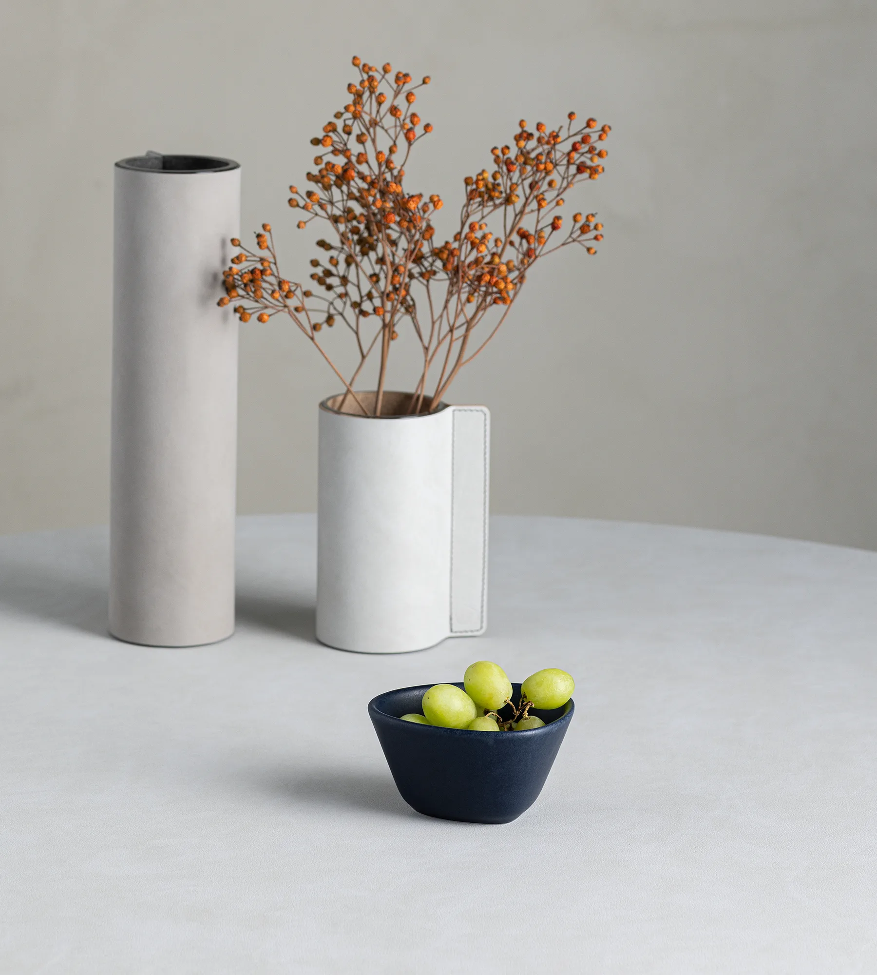 Curve Stoneware 碗  S 10x11 cm, navy 蓝色 LIND DNA