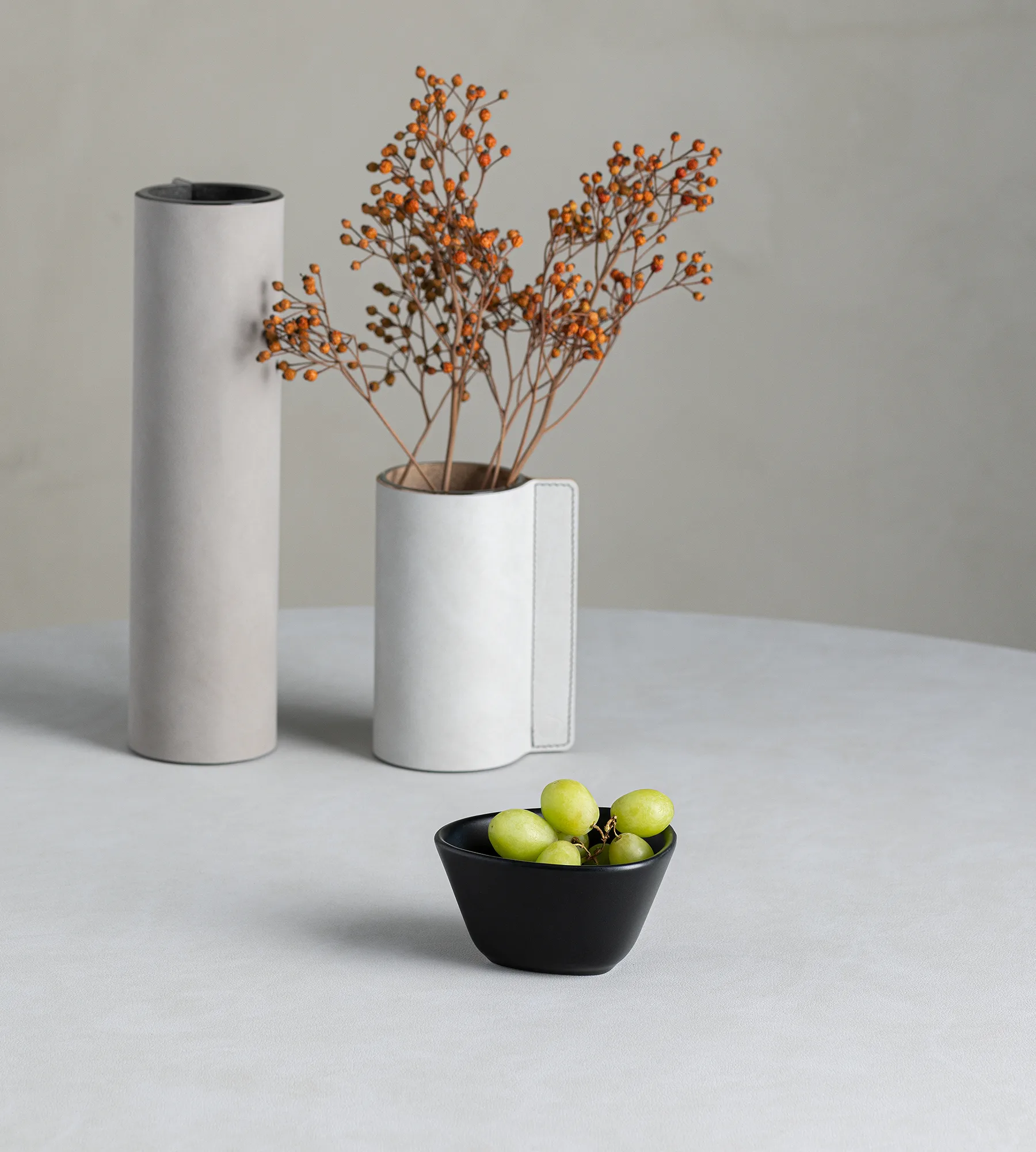 Curve Stoneware 碗  S 10x11 cm, 黑色 LIND DNA