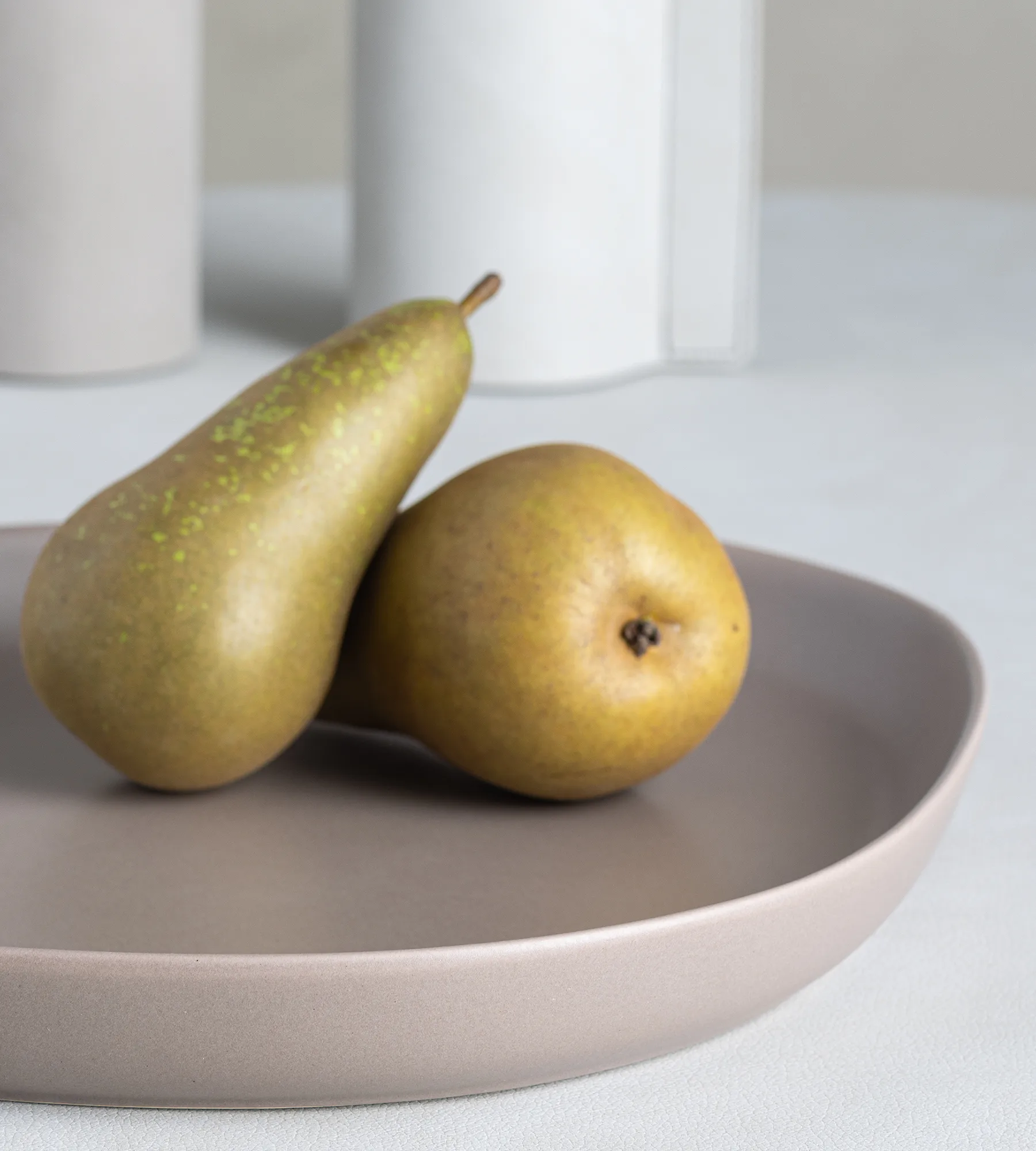 Curve Stoneware serving 碟 30x35 cm, Warm 灰色 LIND DNA