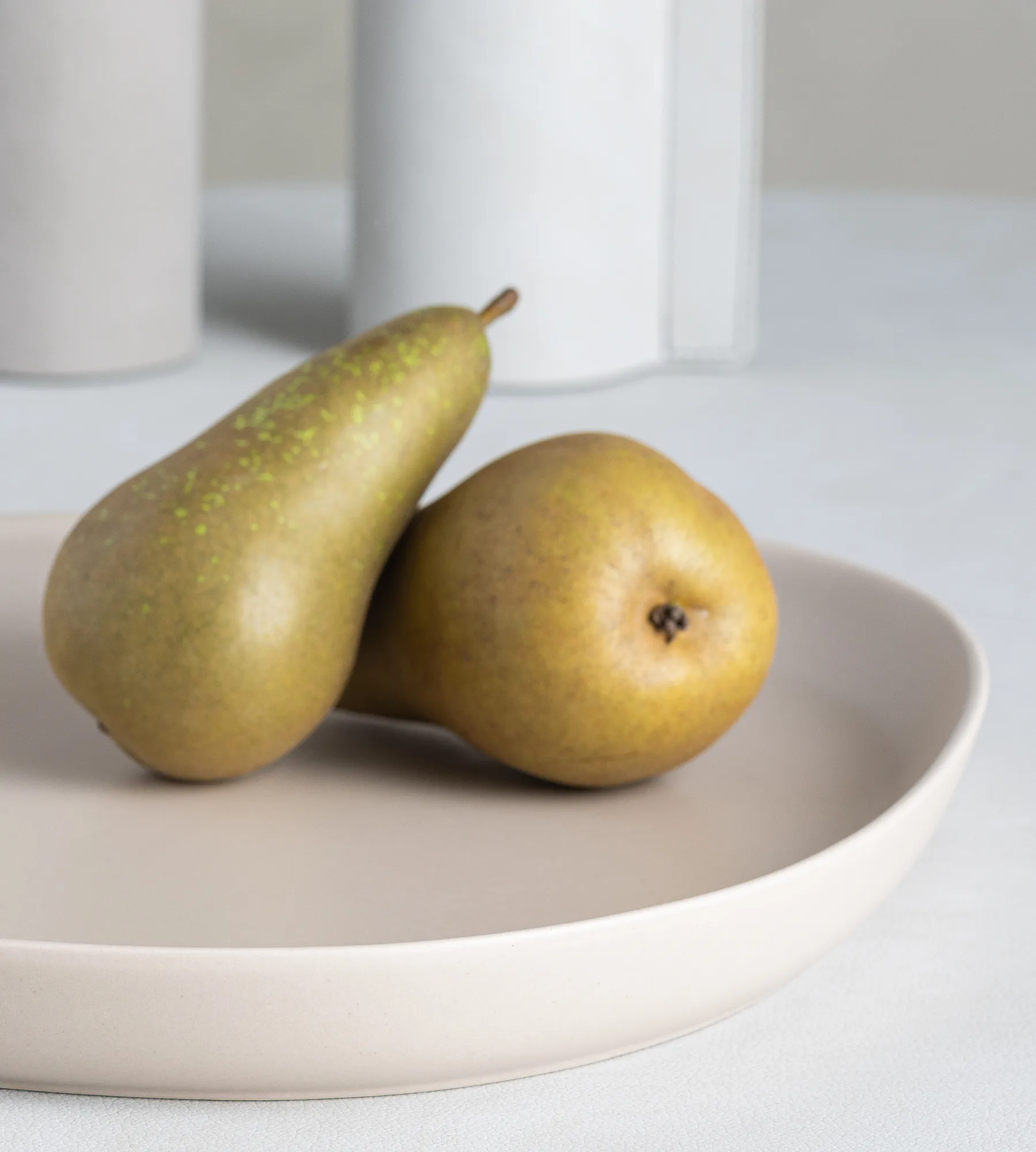 Curve Stoneware serving 碟 30x35 cm, 沙色 LIND DNA