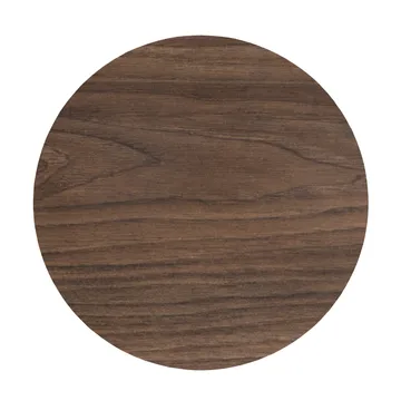 Cut & Serve round chopping board M - Walnut - LIND DNA