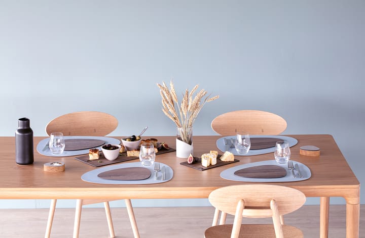 Cut & Serve square chopping board L - Walnut - LIND DNA