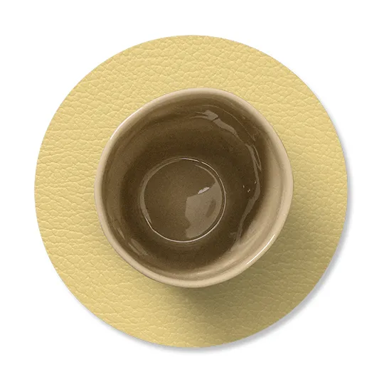 Hippo圆形杯垫, 金色 LIND DNA