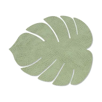 Monstera Leaf Hippo餐垫 S - 橄榄绿色 - LIND DNA