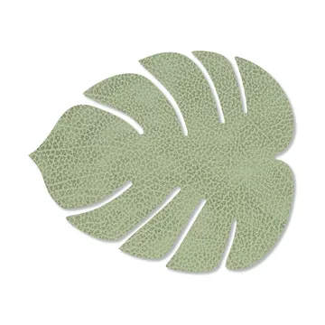 Monstera Leaf Hippo杯垫 - 橄榄绿 - LIND DNA