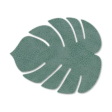 Monstera Leaf Hippo杯垫 - 淡绿色 - LIND DNA
