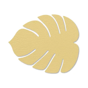 Monstera Leaf Hippo杯垫 - 金色 - LIND DNA
