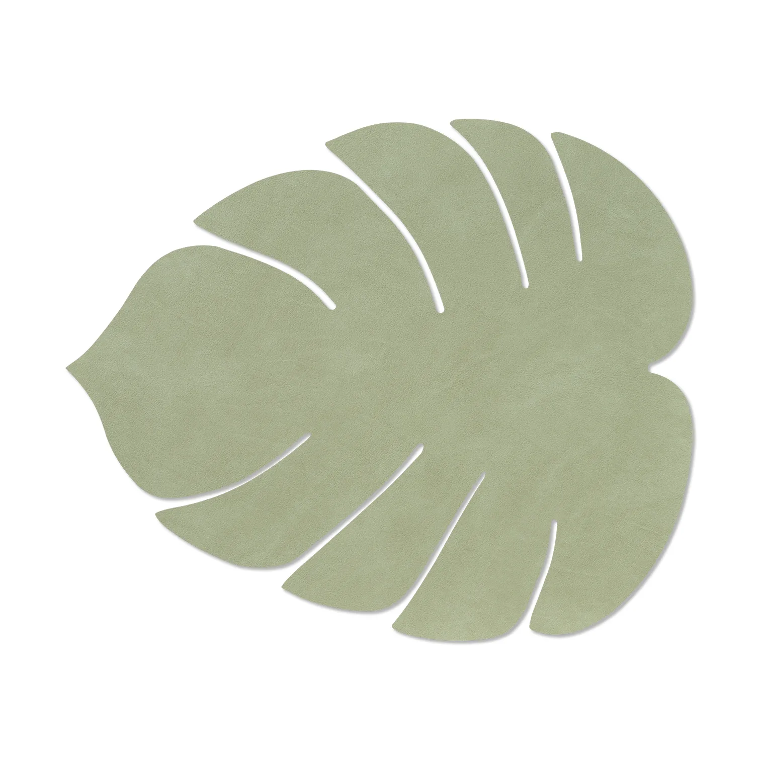 Monstera Leaf Nupo 餐垫大号, 橄榄绿 LIND DNA
