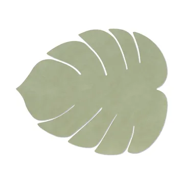 Monstera Leaf Nupo 餐垫大号 - 橄榄绿 - LIND DNA