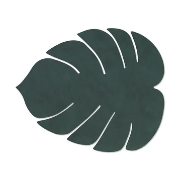 Monstera Leaf Nupo 餐垫大号 - 深绿色 - LIND DNA