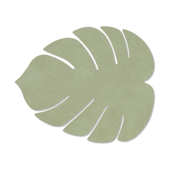 Monstera Leaf Nupo小号餐垫 - 橄榄绿 - LIND DNA