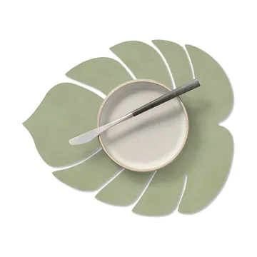 Monstera Leaf Nupo小号餐垫 - 橄榄绿 - LIND DNA