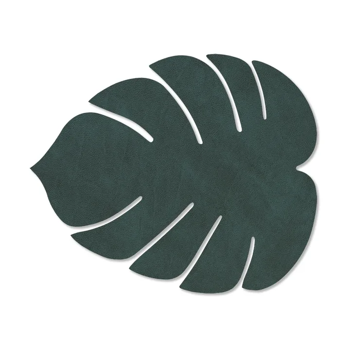 Monstera Leaf Nupo小号餐垫 - 深绿色 - LIND DNA