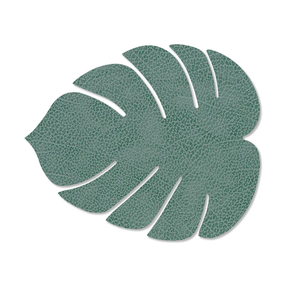 Monstera Leaf Nupo小号餐垫, 浅绿色 LIND DNA