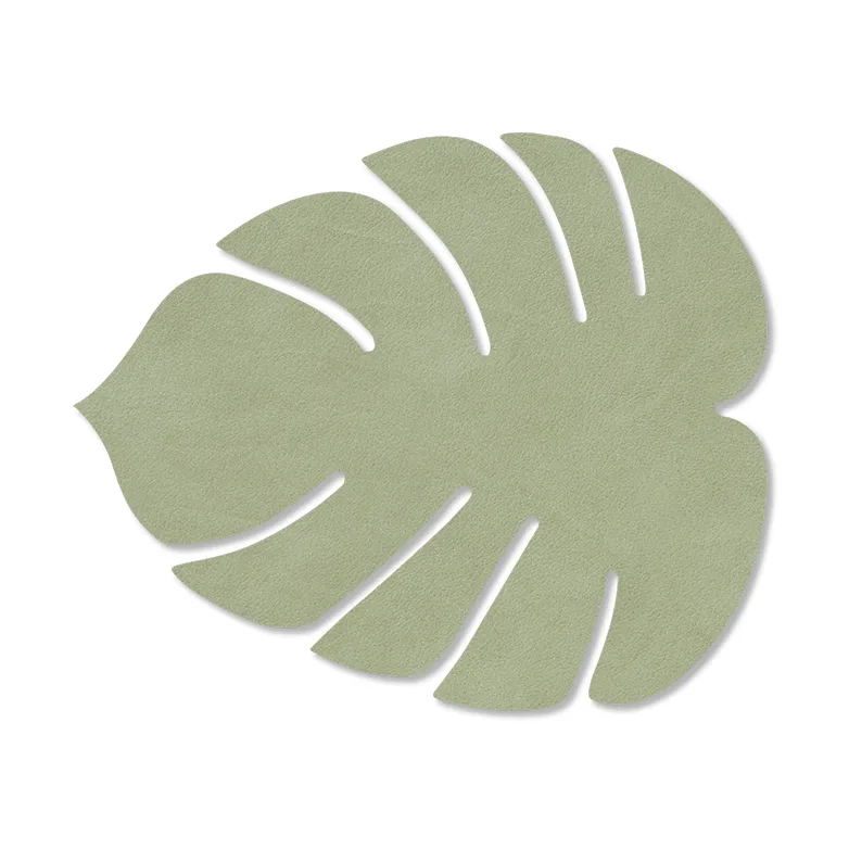 Monstera Leaf Nupo 杯垫, 橄榄绿 LIND DNA