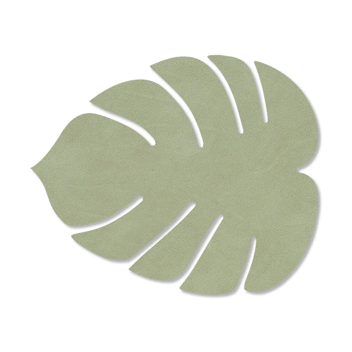 Monstera Leaf Nupo 杯垫 - 橄榄绿 - LIND DNA