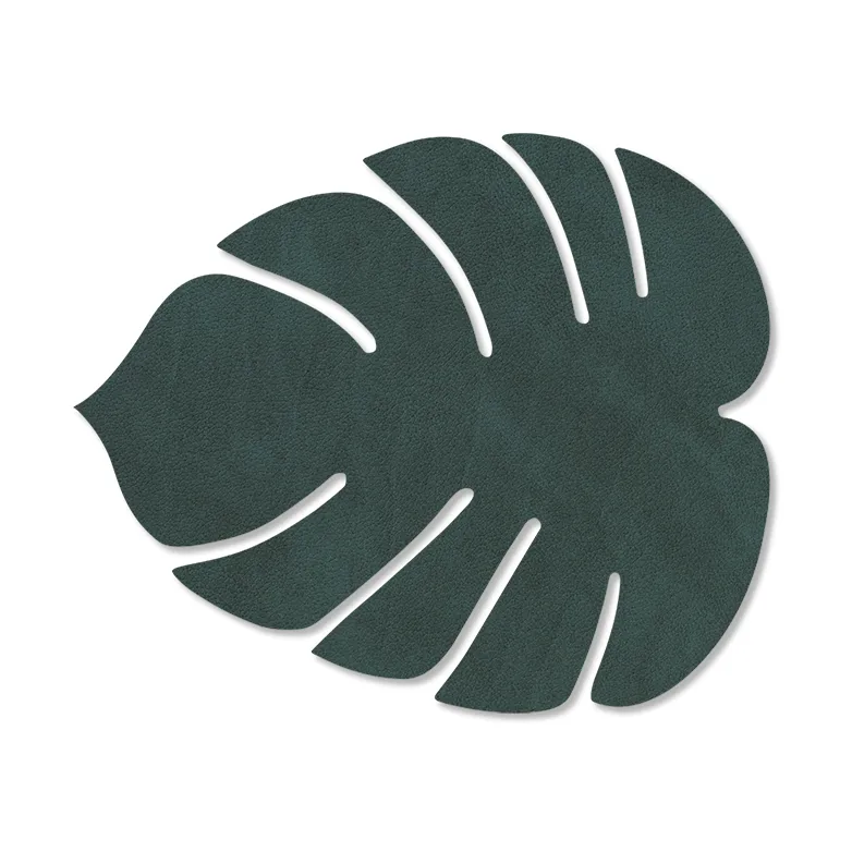 Monstera Leaf Nupo 杯垫, 深绿色 LIND DNA