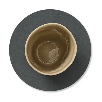 Nupo 圆形杯垫 - anthracite 灰色 - LIND DNA