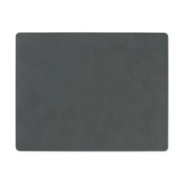 Nupo 方形餐垫 大号 - anthracite 灰色 - LIND DNA
