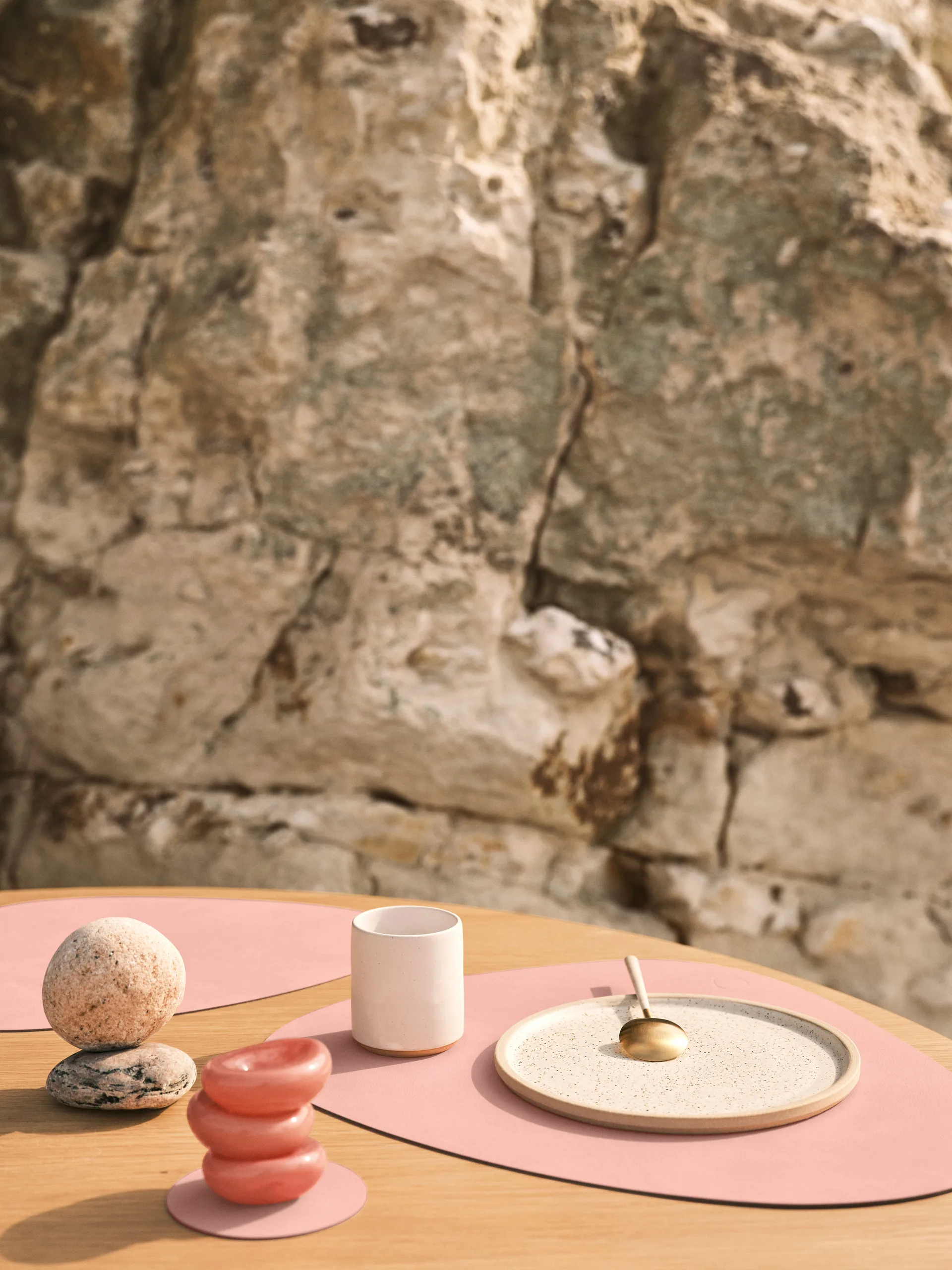 Nupo 杯垫 circle, 粉色 LIND DNA