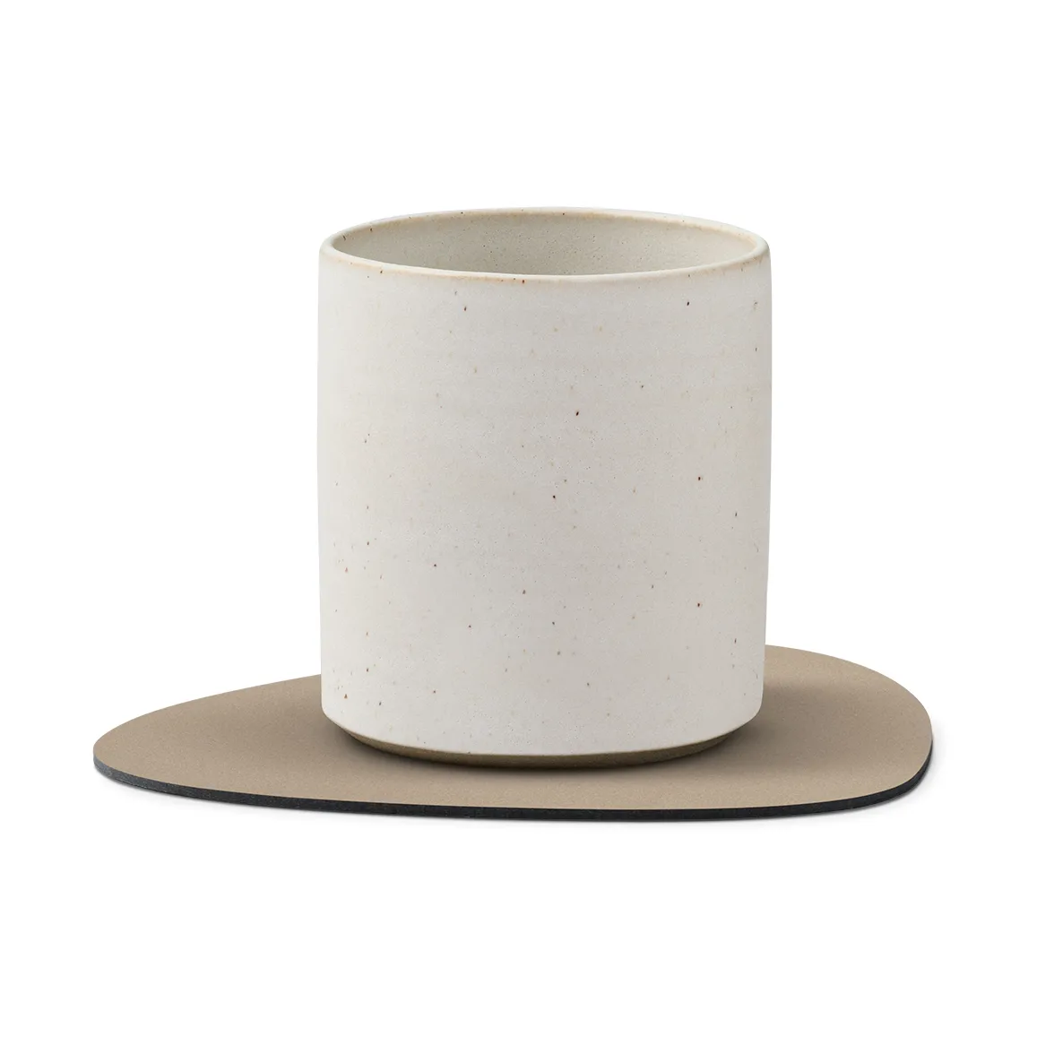 Nupo 弧形杯垫, Clay 棕色 LIND DNA