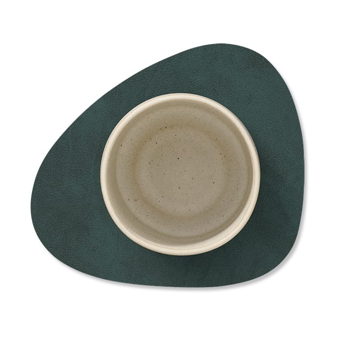 Nupo coaster curve reversible 1 pcs, Dark 绿色-olive 绿色 LIND DNA