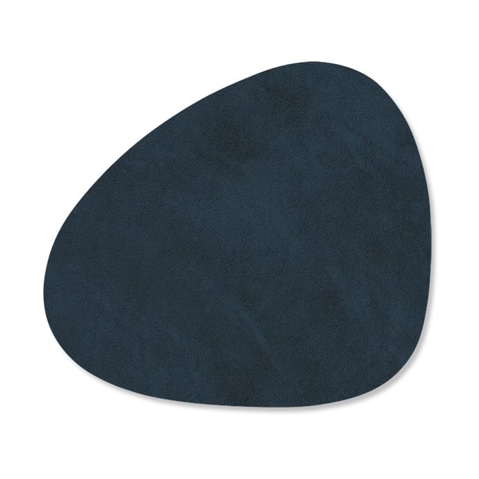 Nupo coaster curve reversible 1 pcs, Midnight 蓝色-petrol LIND DNA