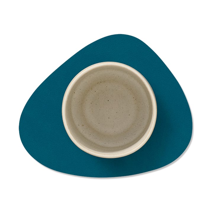 Nupo coaster curve reversible 1 pcs, Midnight 蓝色-petrol LIND DNA