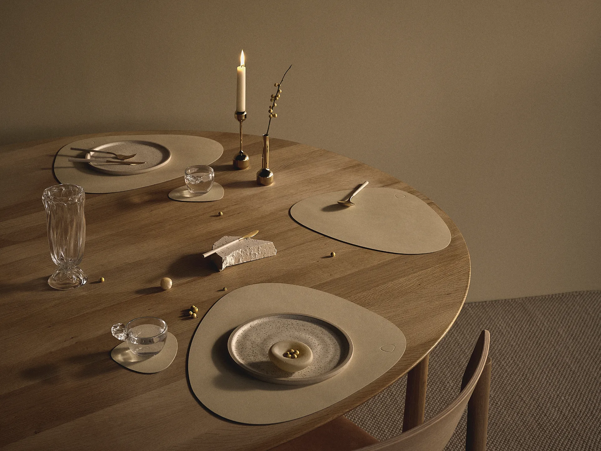 Nupo 餐垫 curve L, Vanilla LIND DNA