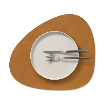 Nupo 餐垫 curve M - Burned curry - LIND DNA