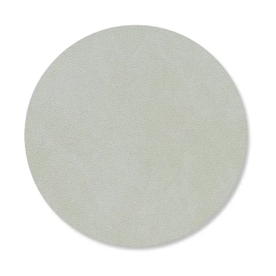 Nupo 圆形杯垫 - metallic (stone 灰色) - LIND DNA
