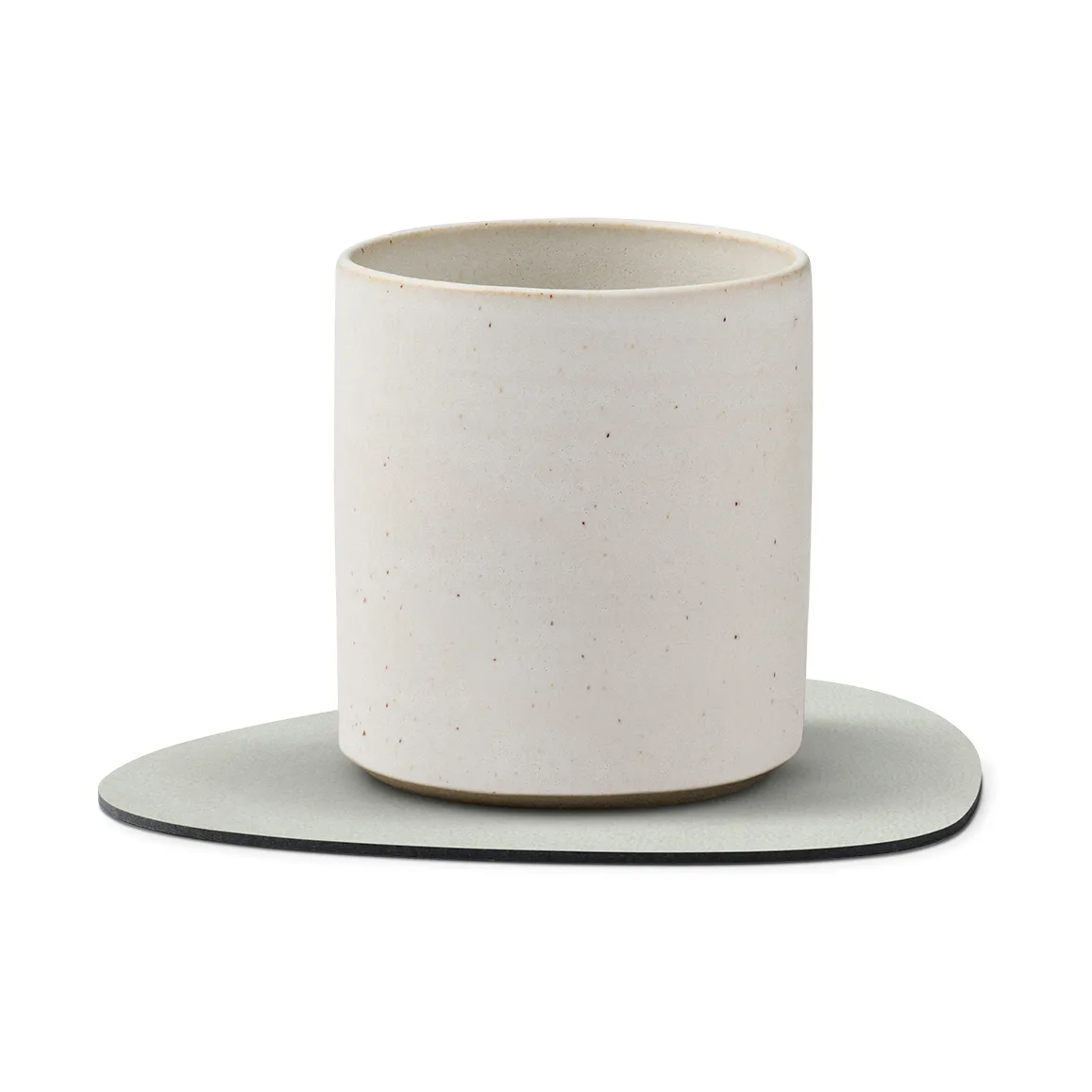 Nupo 弧形杯垫, metallic (stone 灰色) LIND DNA