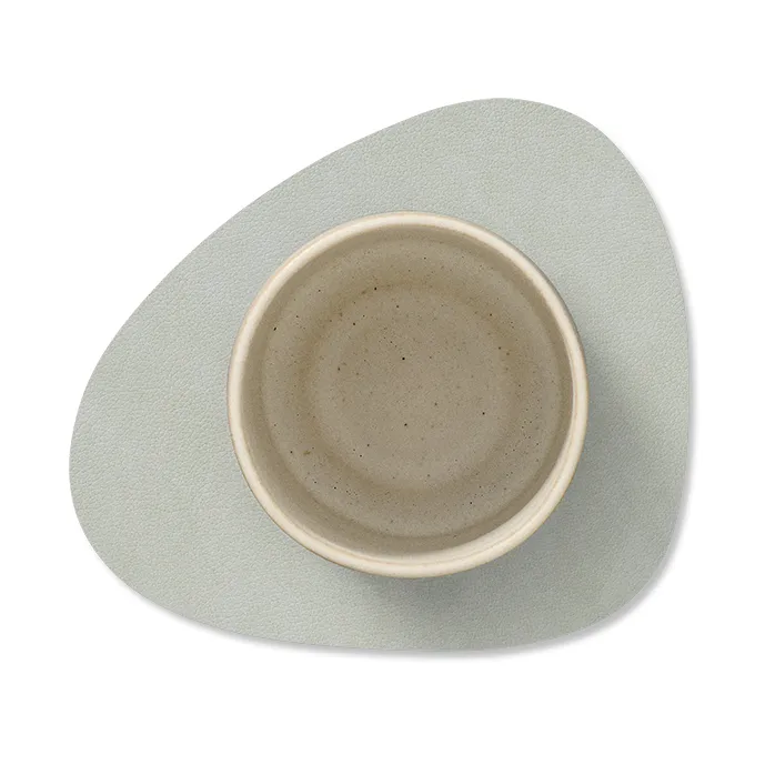 Nupo 弧形杯垫, metallic (stone 灰色) LIND DNA
