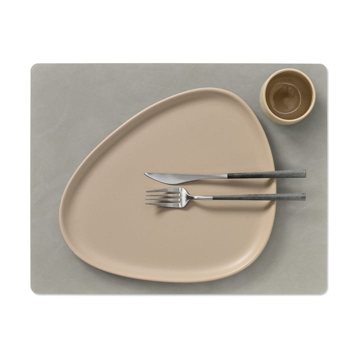 Nupo 餐垫 reversible square L 1 pc, light 蓝色-light 灰色 LIND DNA