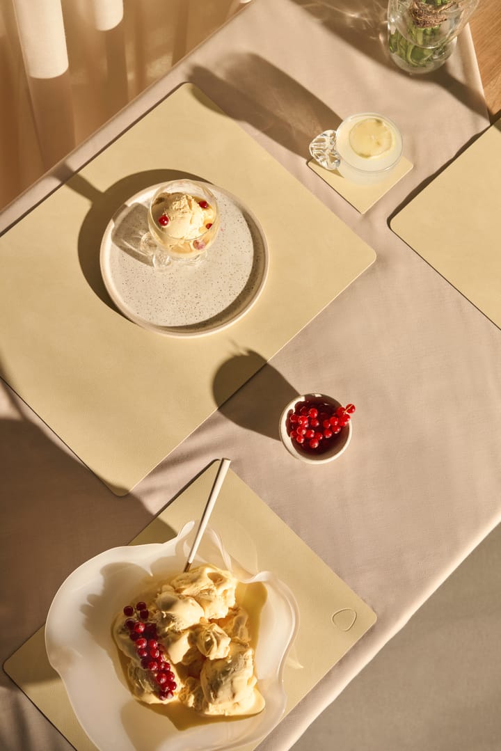 Nupo 餐垫 square L, Lemon sorbet LIND DNA