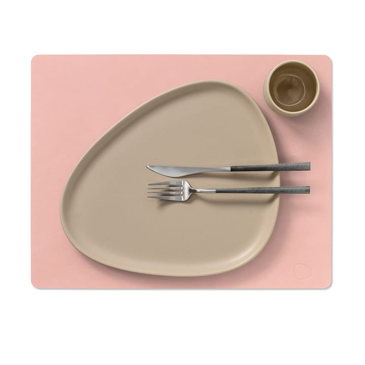 Nupo 餐垫 square L, rosa LIND DNA