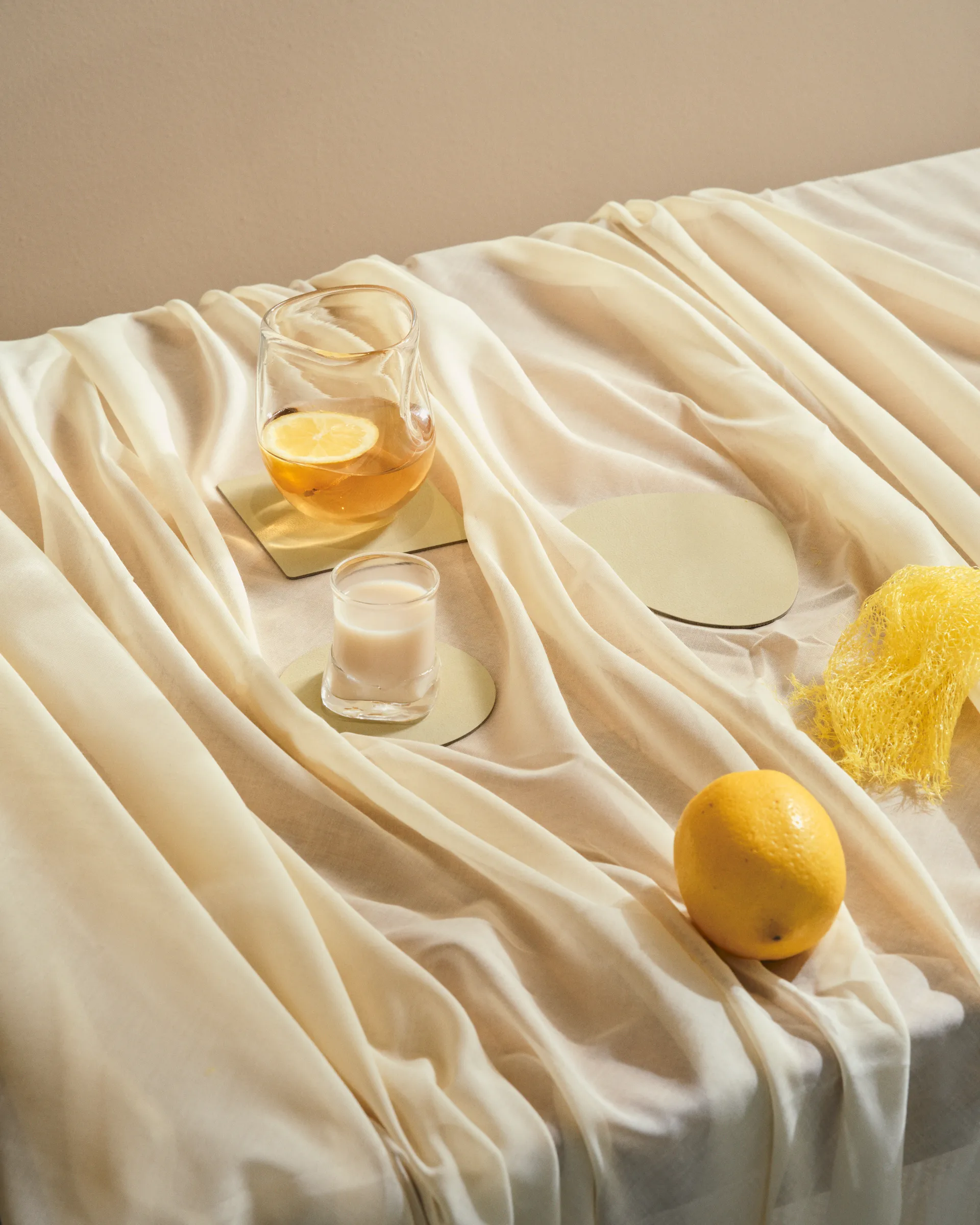 Nupo 杯垫 square, Lemon sorbet LIND DNA