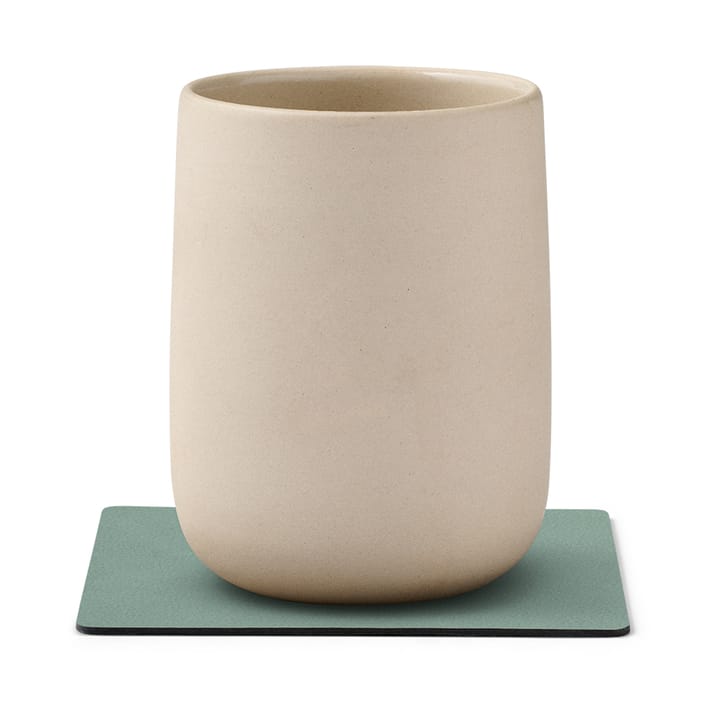 Nupo 杯垫 square, pastel 绿色 LIND DNA