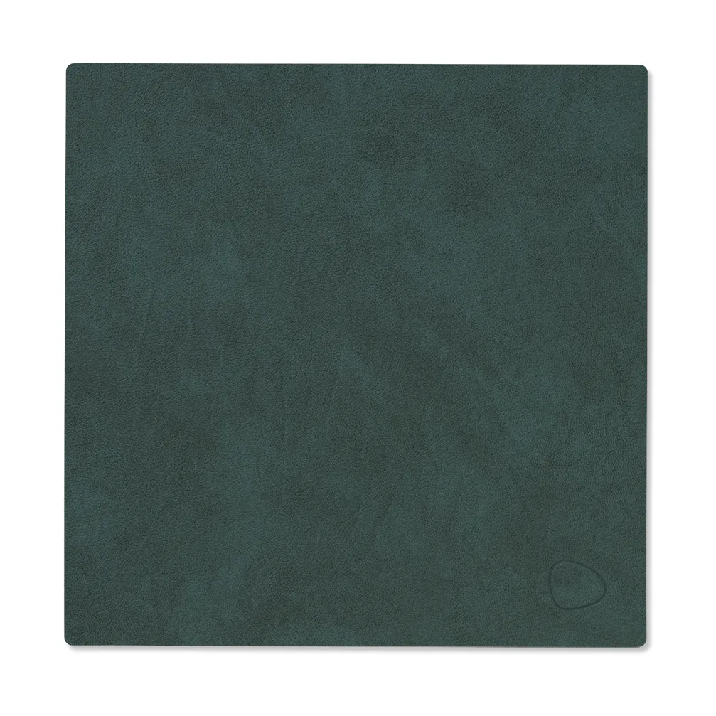 Nupo小号方形餐垫, 深绿色 LIND DNA