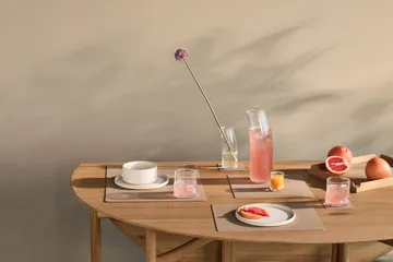 Nupo方形杯垫 - 陶土棕色 - LIND DNA